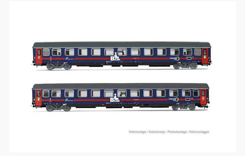 HR4357 Set Carrozze UIC-Z1 Intercity Basic