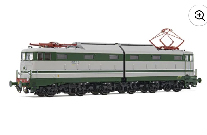 HR2869S FS Locomotiva E.646.177 verde grigio HO DCC SOUND