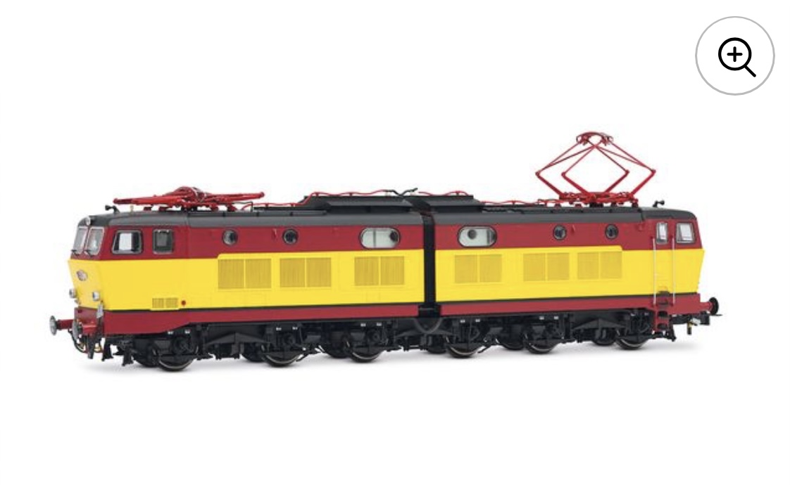 HR2965 FS Locomotiva E656 Livrea Sperimentale TEE